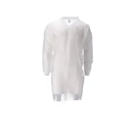 Bezoekersjas met Rits – Non Woven High Weight – XXL – CMT CMT Bezoekersjas PP Non Woven High Weight met Rits Maat XXL -Horecavoordeel.com-