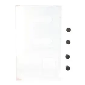 Wall Mount for Disposables – Acrylic – Transparent CMT Wall Mount Acrylic for Disposables -Horecavoordeel.com-