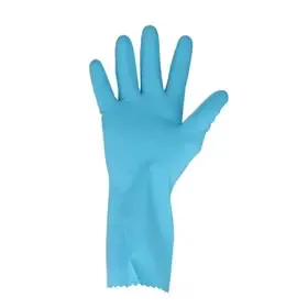 Nitril handschoenen – Poedervrij – Maat L – Blauw - CMT CMT Huidhoudhandschoenen Voedselveilig Blauw Maat L -Horecavoordeel.com-
