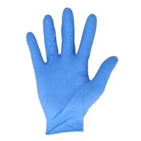 Nitril handschoenen – Poedervrij – Maat XL – Blauw - CMT CMT Multigrip Handschoenen Blauw Maat XL -Horecavoordeel.com-