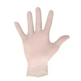 Latex handschoenen – Poederhoudend – Maat S – Wit - CMT CMT Handschoenen Latex Gepoederd Wit Maat S -Horecavoordeel.com-