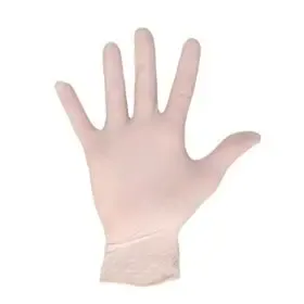 Latex handschoenen – Poedervrij – Maat S – Wit - CMT CMT Handschoenen Latex Poedervrij Wit Maat S -Horecavoordeel.com-