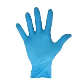 CMT Powdered Latex Gloves, Blue, Size M CMT Gloves Latex Powdered Blue Size M -Horecavoordeel.com-