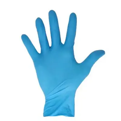 CMT Handschoenen Latex Poedervrij Blauw Maat XL -Horecavoordeel.com-