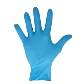 CMT Powdered Latex Gloves Blue Size S CMT Gloves Latex Powdered Blue Size S -Horecavoordeel.com-