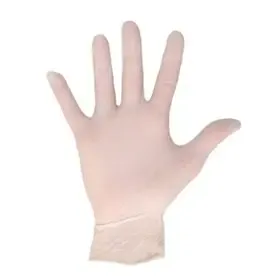 Latex handschoenen – Poedervrij – Maat M – Wit - CMT CMT Handschoenen Latex Poedervrij Wit Maat M -Horecavoordeel.com-