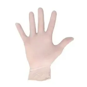 Latex handschoenen – Poederhoudend – Maat M – Wit - CMT CMT Handschoenen Latex Gepoederd Wit Maat M -Horecavoordeel.com-