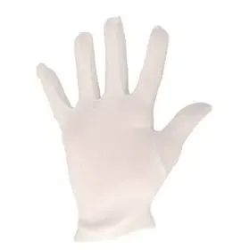 Katoenen handschoenen – Poedervrij – Maat 7 – Wit - CMT CMT Handschoenen Katoen Zware Kwaliteit Maat 7 -Horecavoordeel.com-