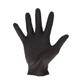 Nitrile Gloves - Powder-Free - Size L - Black - CMT CMT Gloves Soft Nitrile Powder Free Black Size L -Horecavoordeel.com-