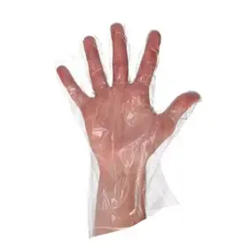 PE handschoenen – Poedervrij – Maat One size – Transparant - CMT CMT Handschoenen Glad PE One size -Horecavoordeel.com-