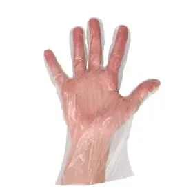 PE handschoenen – Poedervrij – Maat One size – Transparant - CMT CMT Handschoenen Geruwd PE 25my Dispenser One size -Horecavoordeel.com-