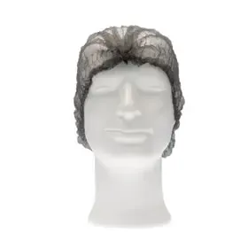 Clip Cap Hairnet – Non-Woven Polypropylene – L 53cm – Black – CMT CMT Hair Net - Clip Cap PP Non Woven Black Size L 53cm -Horecavoordeel.com-
