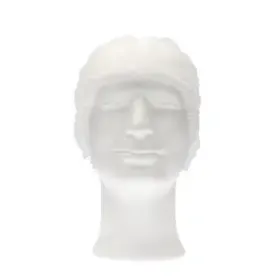 Clip Cap Haarnet – Non-Woven Polypropyleen – XL 58cm – Wit – CMT CMT Haarnet - Clip Cap PP Non Woven Wit Maat XL 58cm -Horecavoordeel.com-