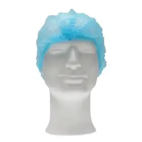 Haarnet Clip Cap – Non Woven PP – Maat M 50cm – Blauw – CMT CMT Haarnet - Clip Cap PP Non Woven Blauw Maat M 50cm -Horecavoordeel.com-