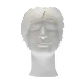Haarnet Clip Cap – Non Woven PP – L 53cm – Wit – CMT CMT Haarnet - Clip Cap PP Non Woven Detecteerbaar Wit Maat L 53cm -Horecavoordeel.com-