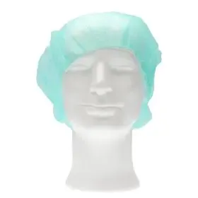 Bouffant Cap Haarnet – PP Non Woven – L 53cm – Groen – CMT CMT Haarnet - Bouffant Cap PP Non Woven Groen Maat L 53cm -Horecavoordeel.com-