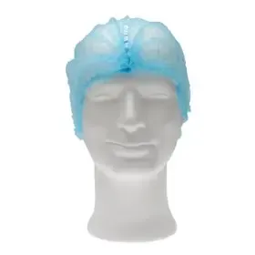 Haarnet Clip Cap – Non Woven PP – XL 58cm – Blauw Detecteerbaar – CMT CMT Haarnet - Clip Cap PP Non Woven Detecteerbaar Blauw Maat XL 58cm -Horecavoordeel.com-