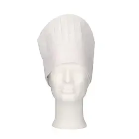 Chef's Hat Grande Lux – Viscose – 25cm – Perforated Crown – CMT CMT Chef's Hat Grande Lux Viscose with Perforated Crown 25cm -Horecavoordeel.com-