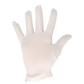 Katoenen handschoenen – Poedervrij – Maat 11 – Wit - CMT CMT Handschoenen Katoen Zware Kwaliteit Maat 13 -Horecavoordeel.com-