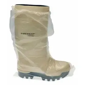 Disposable Boot Covers – LDPE 70 Micron – Size L – Transparent – CMT CMT Disposable Boot - Shoe Cover LDPE 70my Transparent Size L