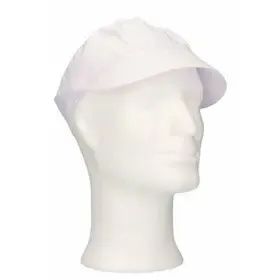 Cap with Visor and Hair Collection – Polyester Cotton – Size L – Crown – CMT CMT Cap with Flap and Hair Catcher Ployester Cotton Crown Size L