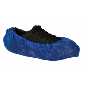 Schoenovertrek Geruwd CPE – 130my – Maat 36-46 – Blauw – CMT CMT Schoenovertrek Geruwd CPE 130my Blauw Maat 36-46