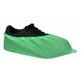 Roughened CPE Shoe Covers - 40 Microns - Size 36-42 - Green - CMT CMT Shoe Cover Roughened CPE 40my Green Size 36-42