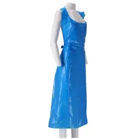 Roughened PE Apron – 125x80cm – Blue – CMT CMT Apron Roughened PE 20my Blue 125x80cm