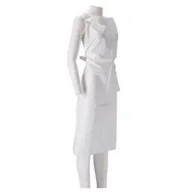 Schort Geruwd PE – 130x80cm – Wit – CMT CMT Schort Geruwd PE 60my Wit 130x80cm
