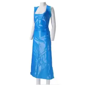Schort op Blok – Geruwd PE – 125x80cm – Blauw – CMT CMT Schort op Blok Geruwd PE 20my Blauw 125x80cm
