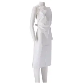 Apron on a Roll – Textured PE – 125x80cm – White – CMT CMT Apron on a Roll Roughened PE 20my White 125x80cm