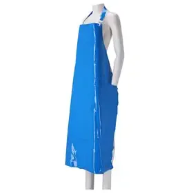 Polyurethane Apron – 300 Micron 90x130cm – Blue – CMT CMT Apron Polyurethane 300my Blue 90x130cm