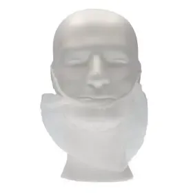 Baardmasker Non Woven – One Size – Wit – CMT CMT Baardmasker PP Non Woven Wit One size