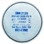 3M 2128 P2 Filter Bajonet - Voor 6000/7000 Maskers