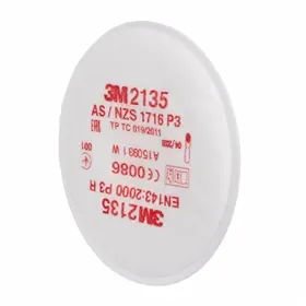 3M 2135 P3 Stoffilter Bajonet - Voor 6000/7000 Maskers