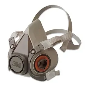 3M 6100 Halfgelaatsmasker Lichtgewicht Elastomeer - Maat S