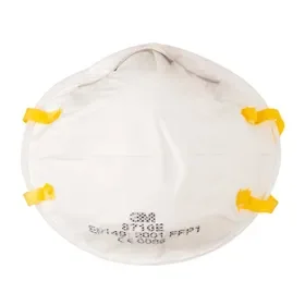 3M 8710 FFP1 Stofmasker Zonder Ventiel - Bolle Vorm