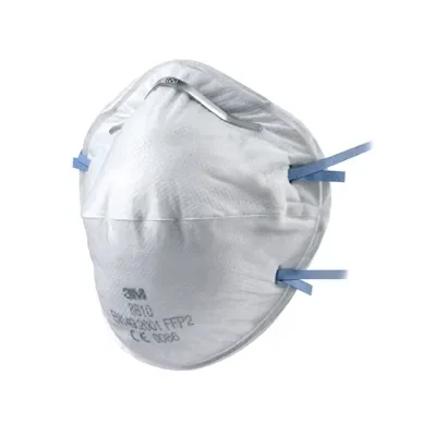 3M 8810 FFP2 Stofmasker Zonder Ventiel - Bolle Vorm