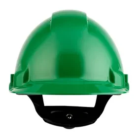 3M G3000NUV Green Safety Helmet - Ventilation, Uvicator Sensor & Rotating Head Harness 3M G3000NUV Veiligheidshelm Groen - Ventilatie, Uvicator Sensor & Draaibaar Hoofdharnas