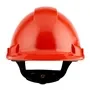 3M G3000NUV Veiligheidshelm Rood - Ventilatie, Uvicator Sensor & Draaibaar Hoofdharnas