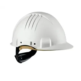 3M G3501M-VI Safety Helmet White - Lightweight & Electrically Insulated 3M G3501M-VI Veiligheidshelm Wit - Lichtgewicht & Elektrisch Geïsoleerd