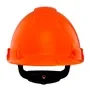 3M Peltor G3000NUV Veiligheidshelm Oranje - Draaiknop & Ventilatie