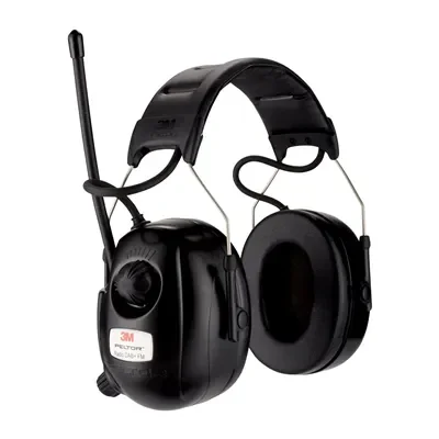 3M Peltor HRXD7A-01 Gehoorkap met DAB+ en FM Radio - Audio-ingang & Spraakgestuurd Menu