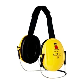 3M Peltor Optime I Hearing Protector with Neckband - Comfortable Ear Cushions 3M Peltor Optime I Gehoorkap met Nekbeugel - Comfortabele Oorkussens