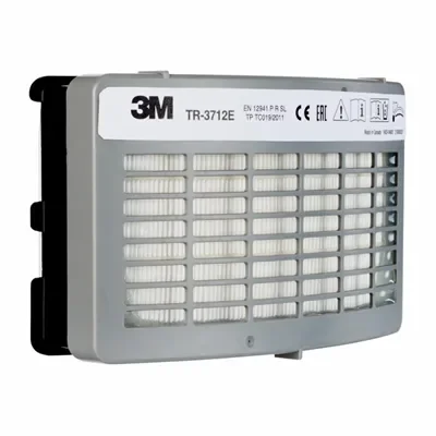 3M Versaflo TR-3712E Deeltjesfilter - Motoraangedreven Ademhalingssysteem