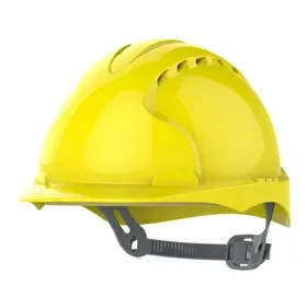 AJF030 EVO2 Yellow Safety Helmet - Mid Pinlock & OneTouch™ Slide Lock AJF030 EVO2 Veiligheidshelm Geel - Mid Pinlock & OneTouch™ Schuifvergrendeling