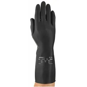 Ansell AlphaTec 87-118 Chemische Handschoenen - Soepel & Flockgevoerd, Maat 9.5 Ansell AlphaTec 87-118 Chemische Handschoenen - Soepel & Flockgevoerd, Maat 9.5