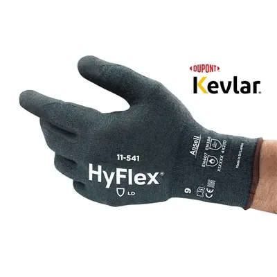 Ansell HyFlex 11-541 Handschoenen - Snijvastheid D, Grip & Comfort - Maat 10