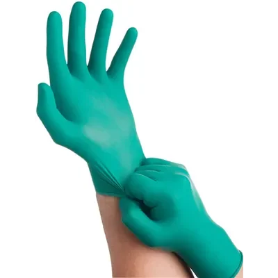 Ansell TouchNTuff 92-600 Nitril Wegwerphandschoenen - Groen Maat L (8.5–9)