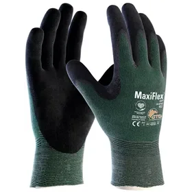 ATG MaxiFlex Cut 34-8743 Snijvaste Werkhandschoenen Groen - Ultradun, Ademend & Comfortabel - Maat 10